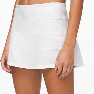Lululemon White Tennis Skirt